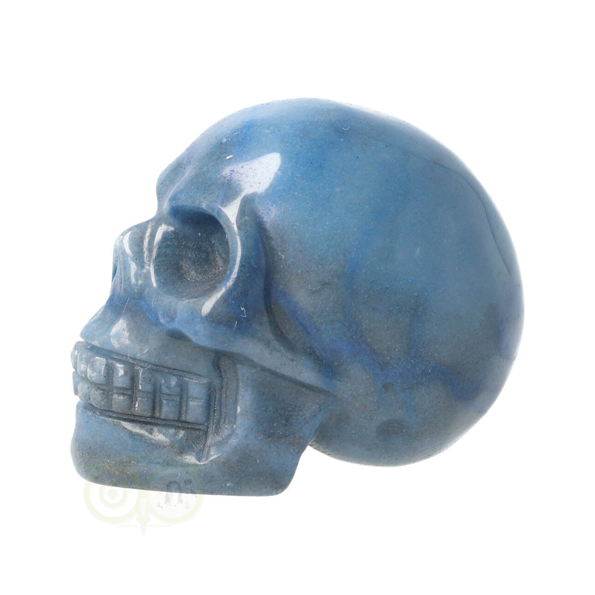 Blue Quartz Skull No. 20