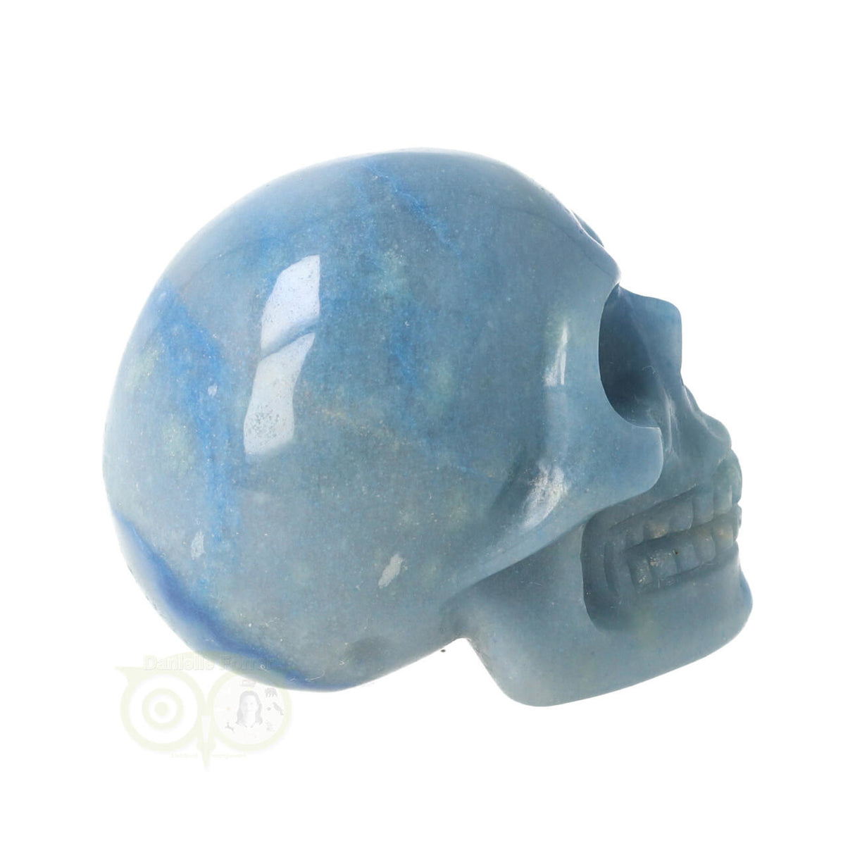 Blue Quartz Skull No. 22