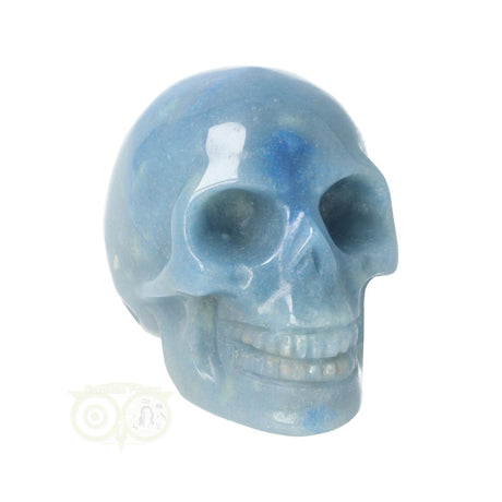 Blauwe kwarts schedel Nr 22