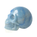 Blue Quartz Skull No. 22