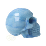 Blauwe kwarts schedel Nr 9