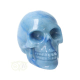 Blauwe kwarts schedel Nr 9