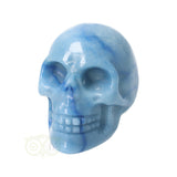 Blauwe kwarts schedel Nr 9