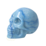 Blauwe kwarts schedel Nr 9