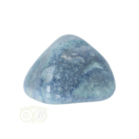 blauwe kwarts kristal trommelsteen blauw