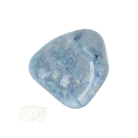 Blauer Quarz-Trommelstein Nr. 14