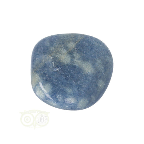 blauwe kwarts kristal trommelsteen blauw