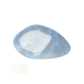 blauwe kwarts trommelsteen nr 20 24 gram brazilië