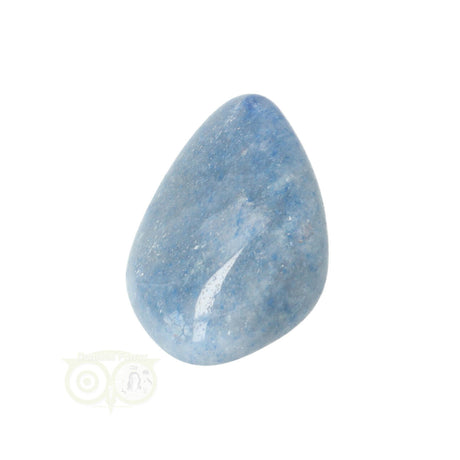 blauwe kwarts trommelsteen meditatie steen