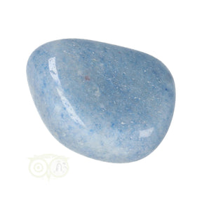 blauwe kwarts trommelsteen nr 21 43 gram brazilië