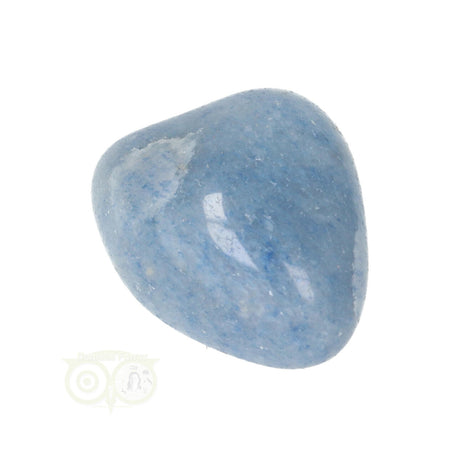 blauwe kwarts trommelsteen meditatie steen