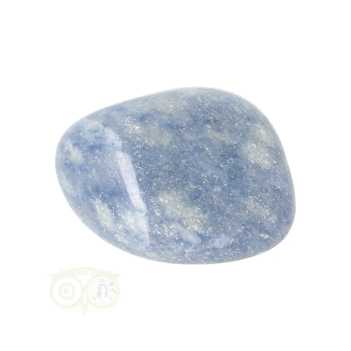 Blauwe kwarts trommelsteen Nr 25