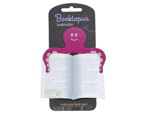 Booktopus Bookholder roze – metalen boekhouder in de vorm van een octopus voor handsfree lezen – Webshop Danielle Forrer
