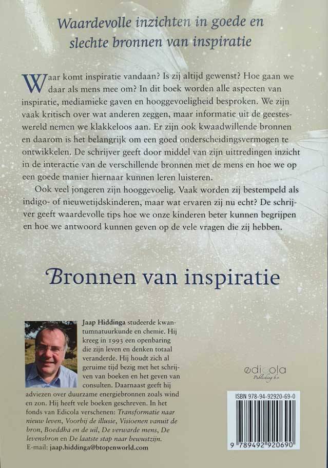 Bronnen van inspiratie - Jaap Hiddinga