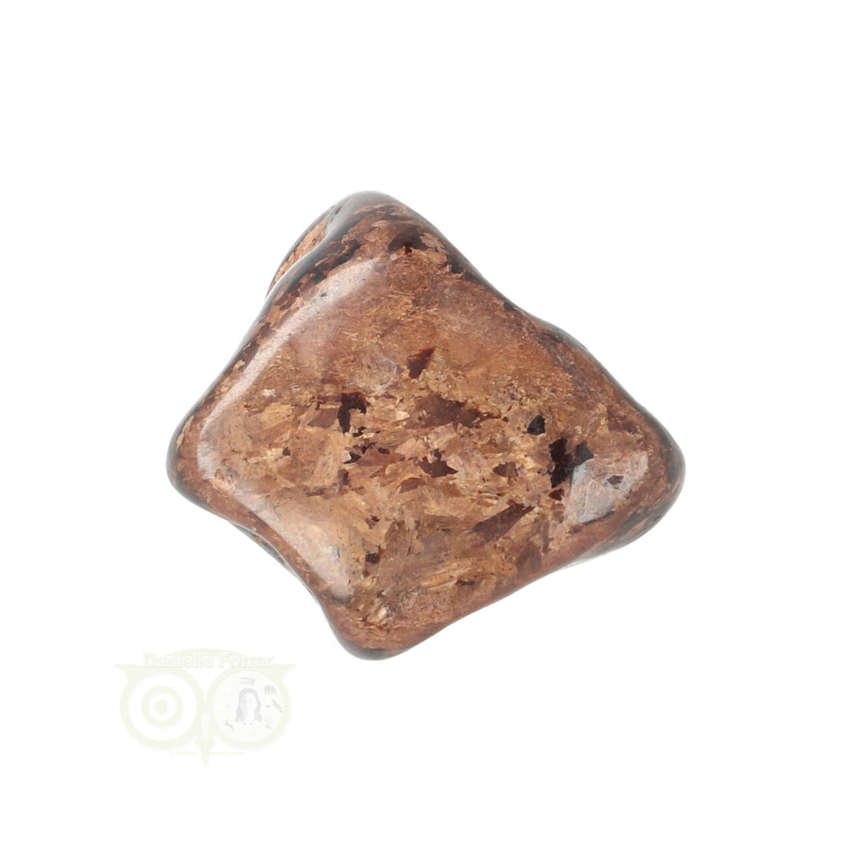 Bronzite tumbled stone No. 23