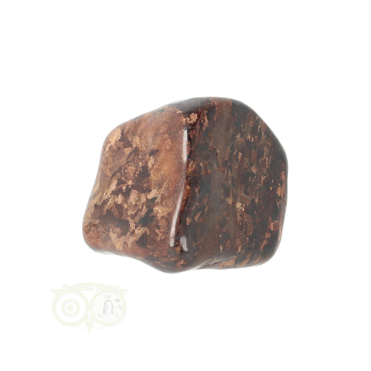 Bronzite tumbled stone No. 23