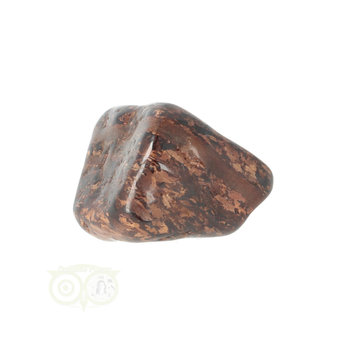 Bronzite tumbled stone No. 23