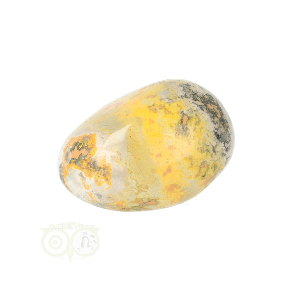 Bumble Bee Jaspis trommelsteen Nr 15