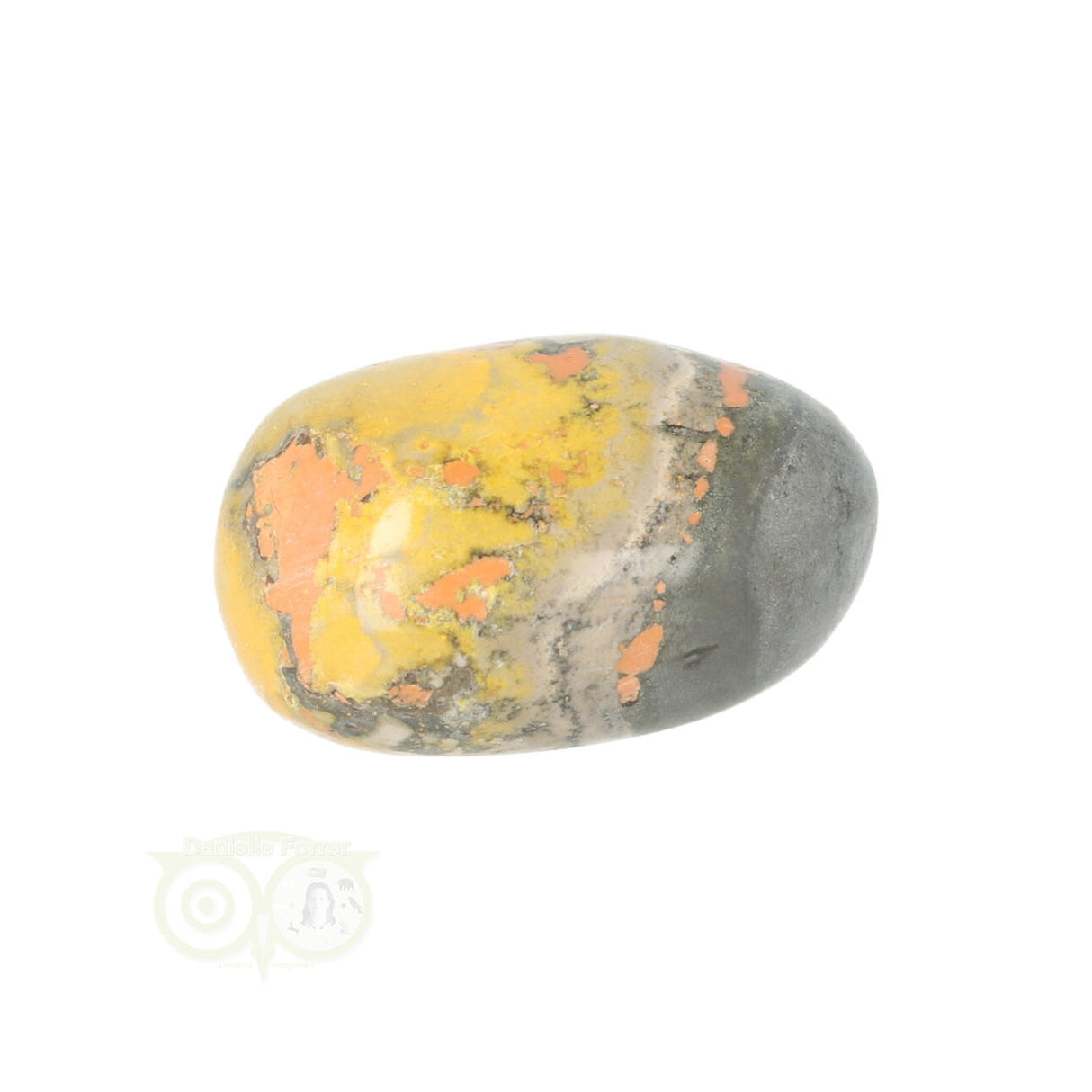 Bumble Bee Jaspis trommelsteen Nr 8