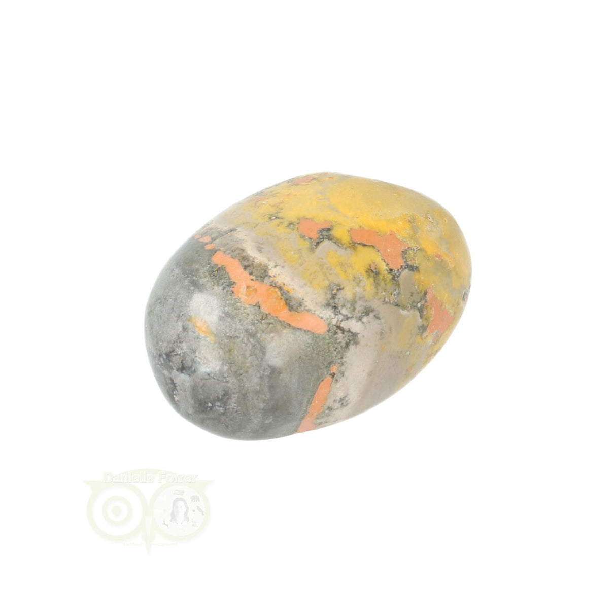 Bumble Bee Jaspis trommelsteen Nr 8