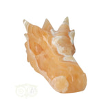 Calciet draken schedel 563 gram