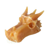 Calciet draken schedel 619 gram