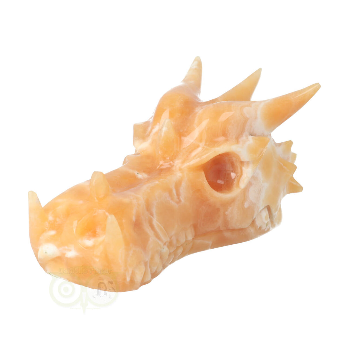 Calciet drakenschedel 778 gram