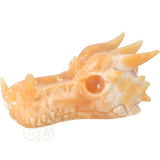 Calciet drakenschedel 778 gram