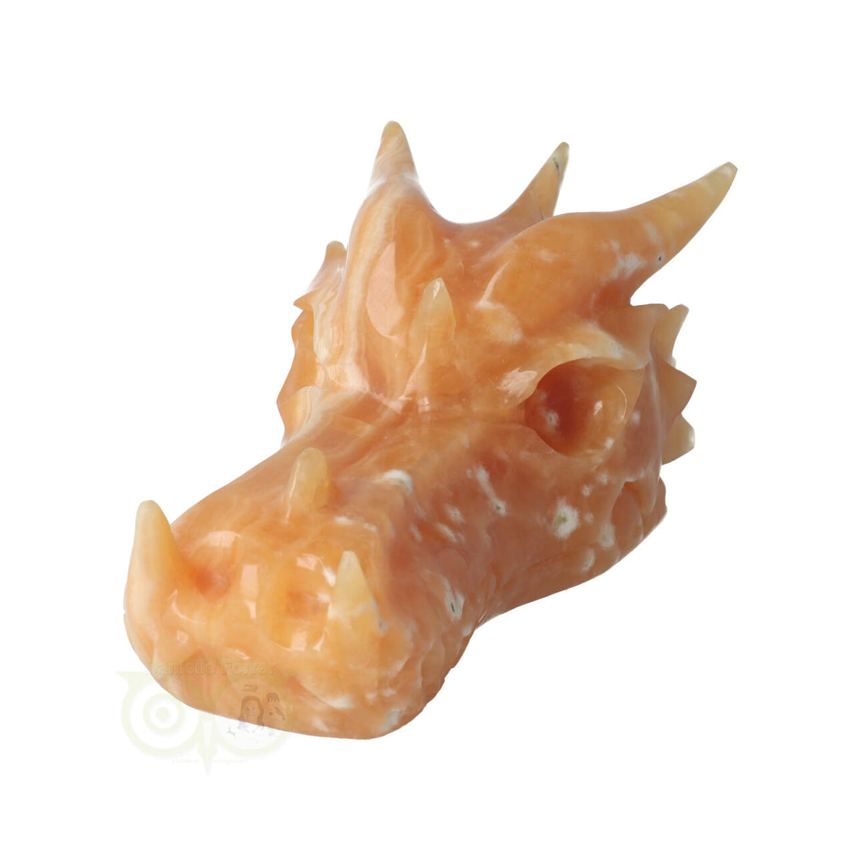 Calciet drakenschedel 957 gram