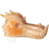 Calciet drakenschedel 957 gram