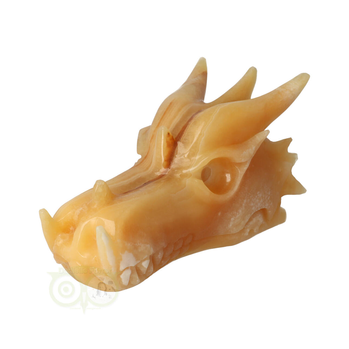 Calciet drakenschedel 782 gram