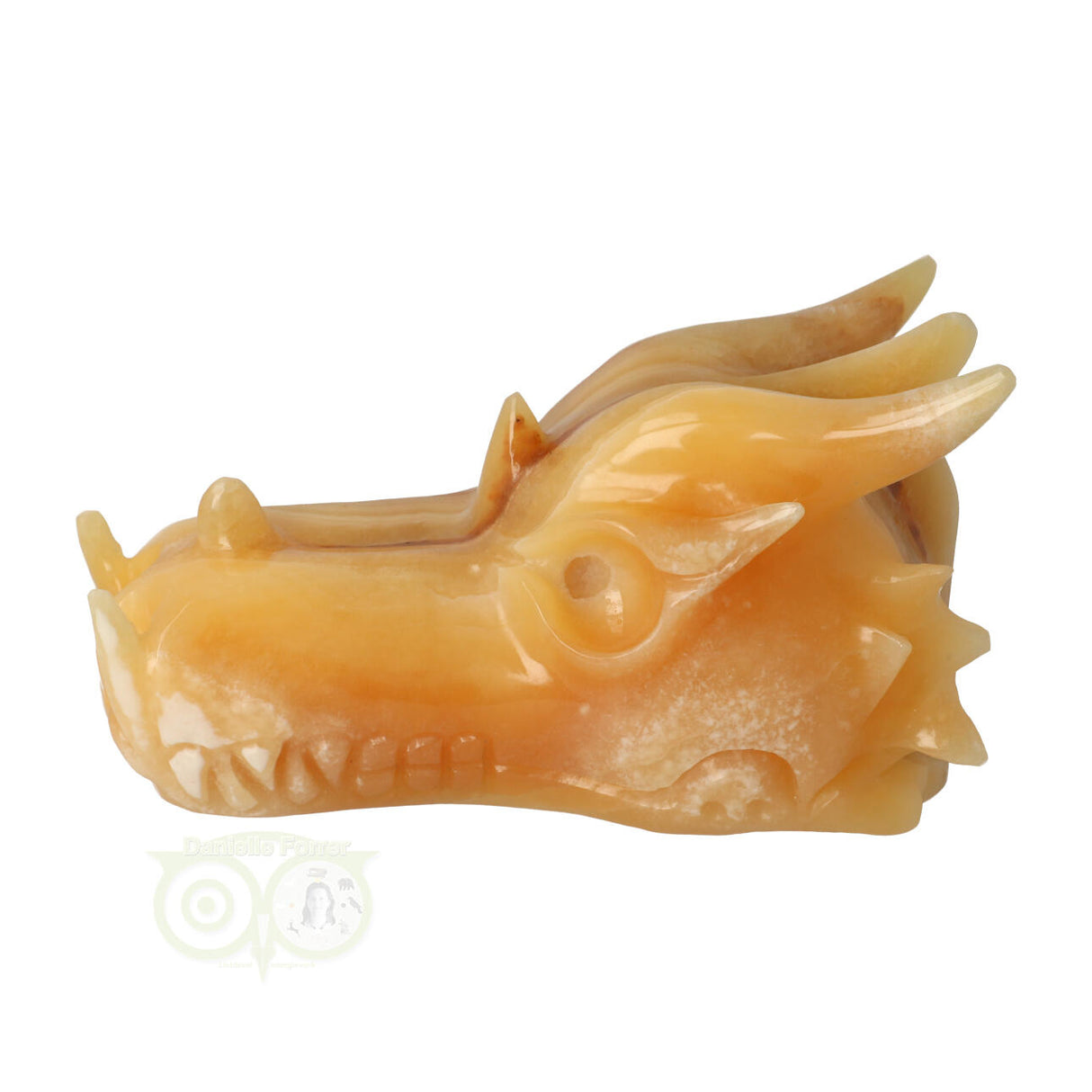 Calciet drakenschedel 782 gram