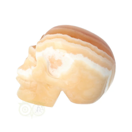 edelsteen schedel calciet decoratie