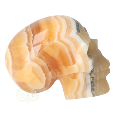 edelsteen schedel calciet decoratie