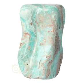 Caribbean blue calciet sculptuur nr. 18 van 936 gram uit Pakistan
