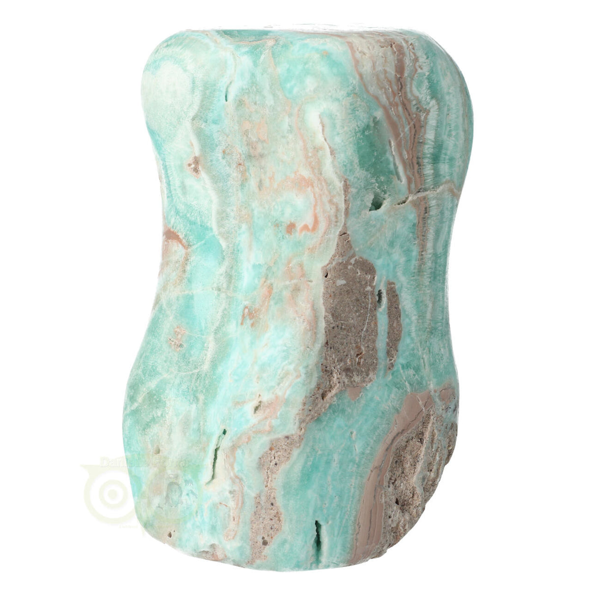 Caribbean Blue Calciet Sculptuur Nr 18