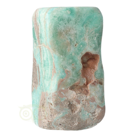 Edelsteen sculptuur Caribbean blue calciet met natuurlijke vorm