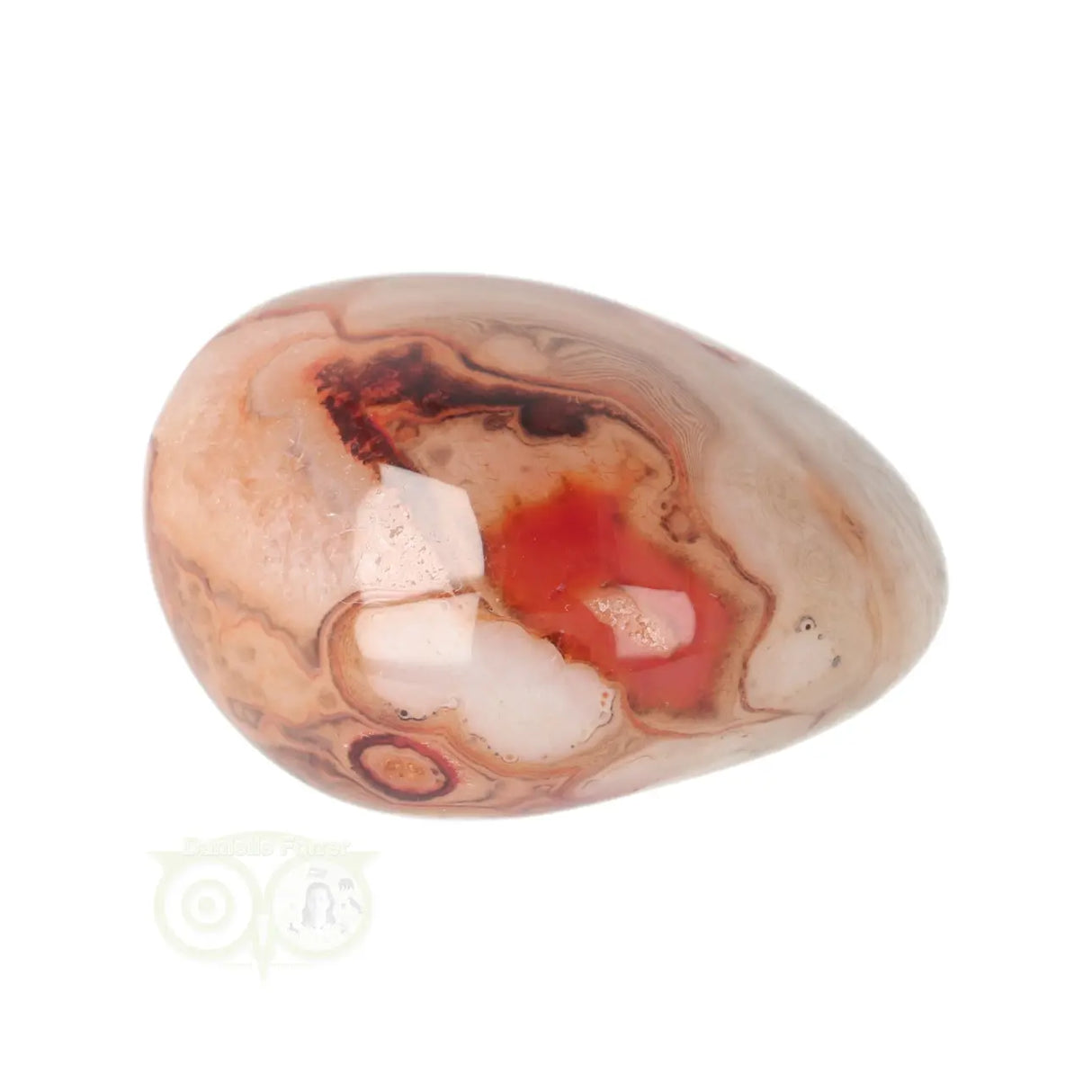 Carneool Agaat Jumbosteen Nr 112