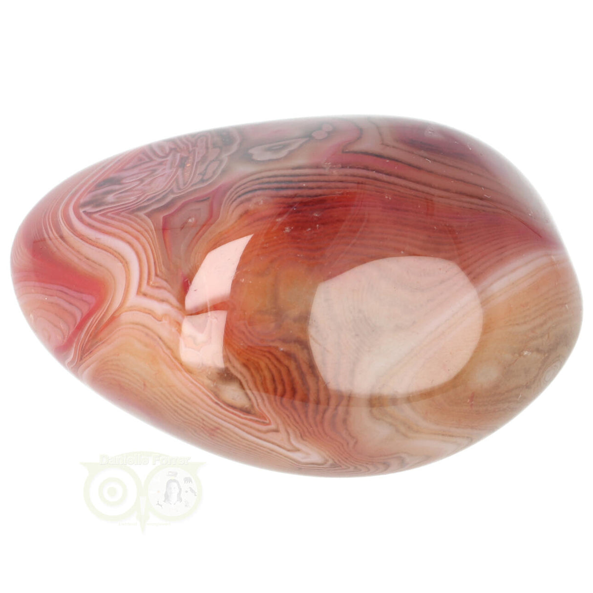 Carneool Agaat Jumbosteen Nr 80