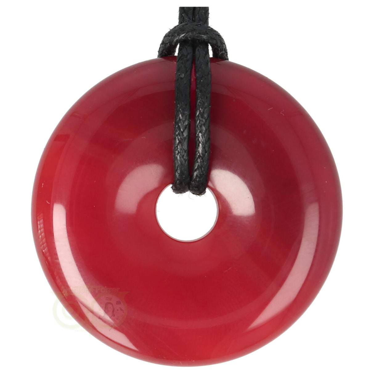 Karneol-Donut-Anhänger Nr. 11 - Ø 4 cm