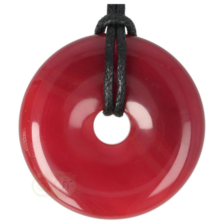 Karneol-Donut-Anhänger Nr. 11 - Ø 4 cm