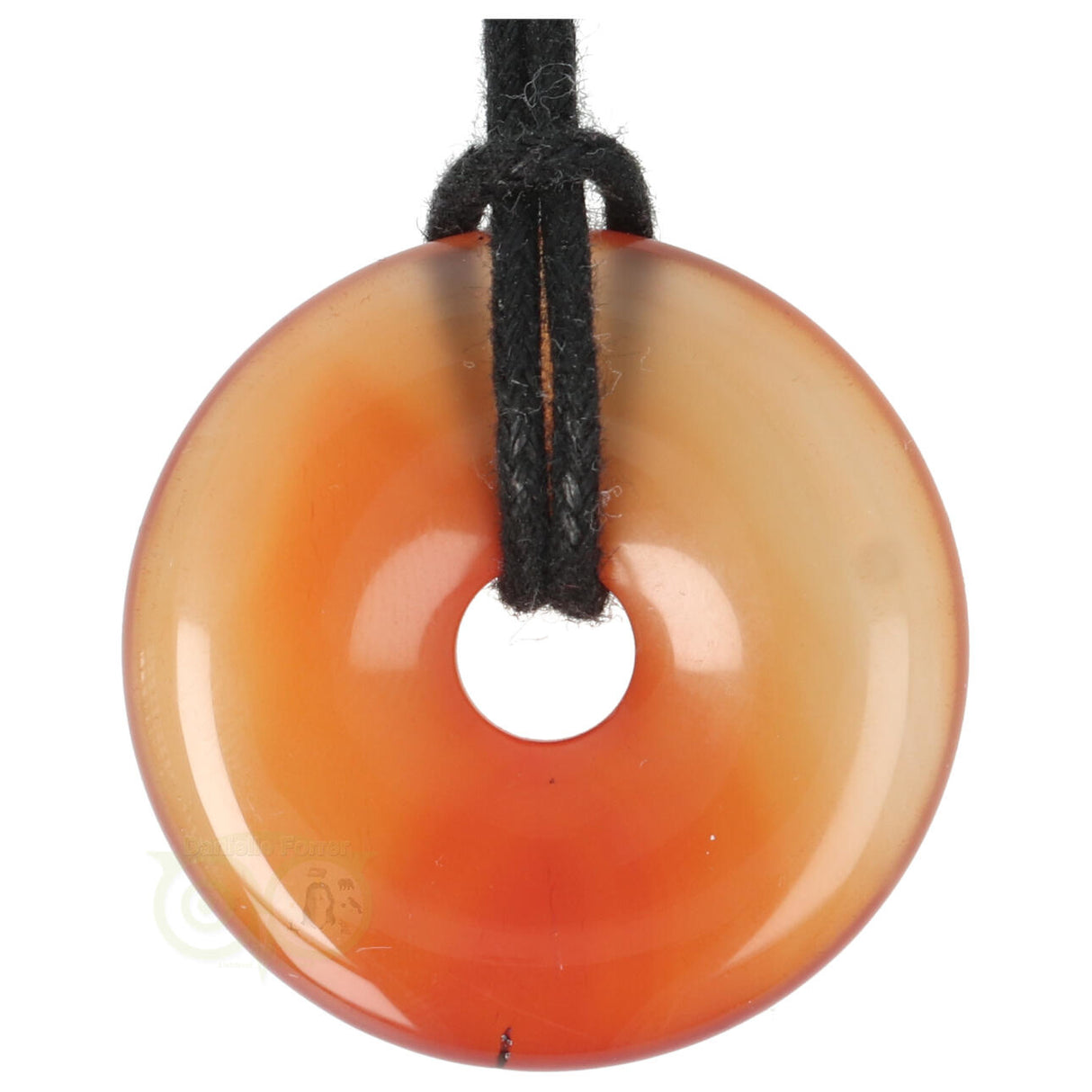 Carneool Donut hanger Nr 7 - Ø 4 cm