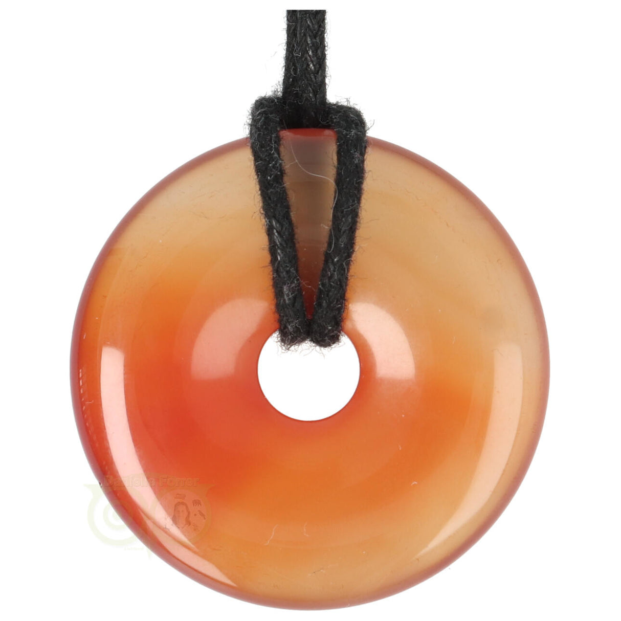 Carneool Donut hanger Nr 7 - Ø 4 cm