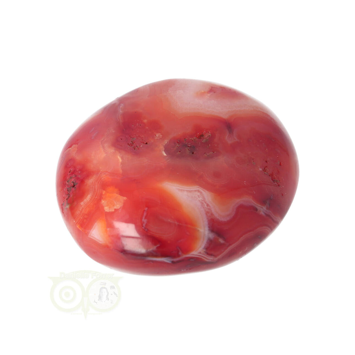 Carneool handsteen Nr 74