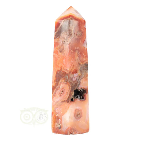 Carnelian point no. 6 - 359 grams | Gemstone point