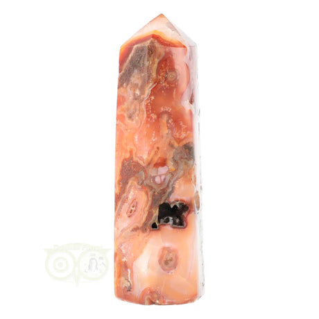 Carnelian point no. 6 - 359 grams | Gemstone point