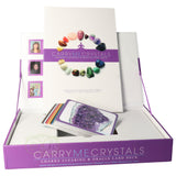 Carry me crystals: Chakra clearing & oracle card deck