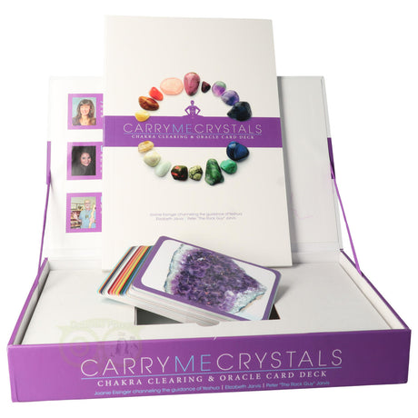 carry me crystals deck 44 kaarten guidebook