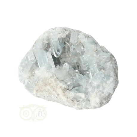 celestien cluster ruwe kristallen blauw