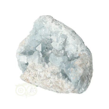 celestien cluster ruwe kristallen blauw